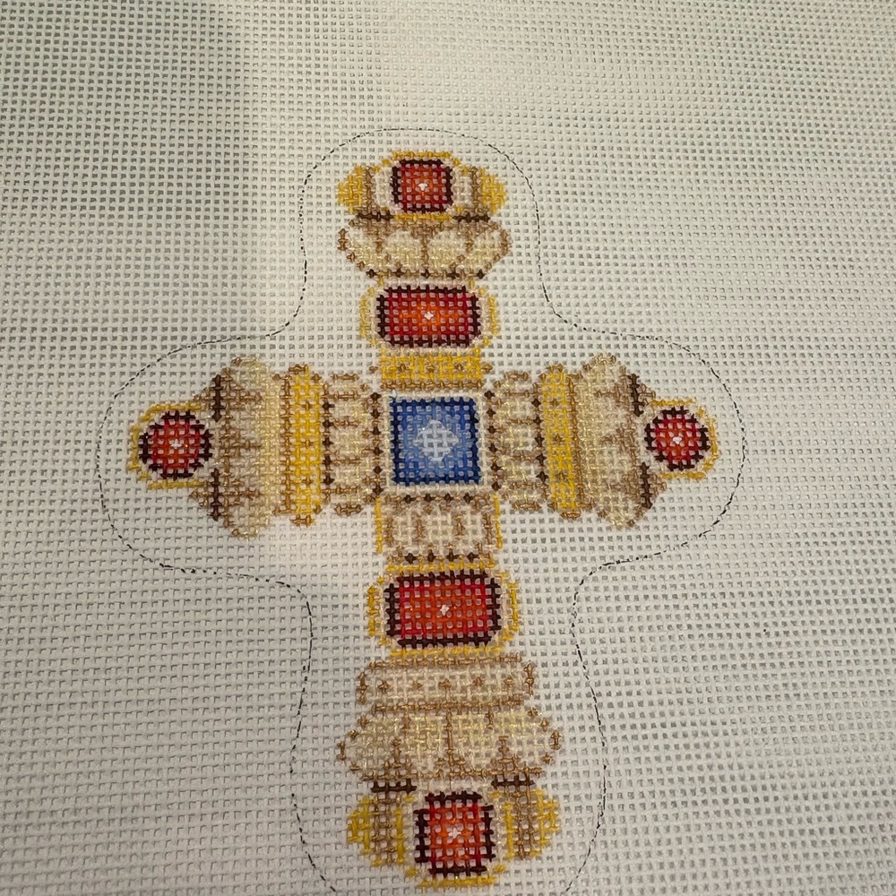 BB Needlepoint Designs Cross
